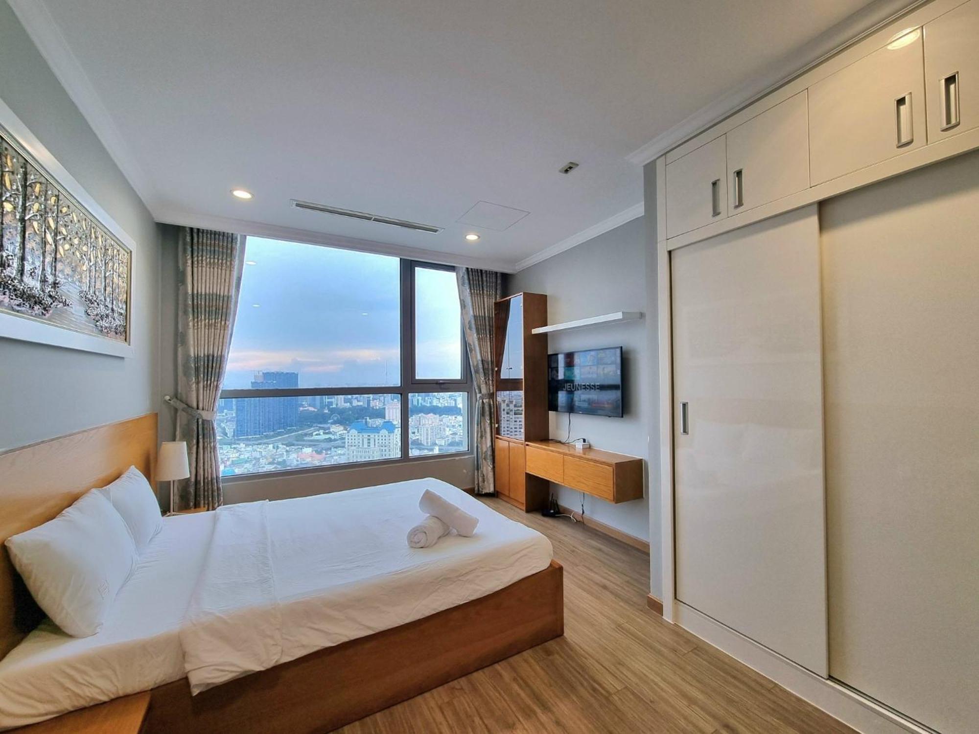Vinhomes Landmark Luxury Apartment By Navie Hô Chi Minh-Ville Extérieur photo